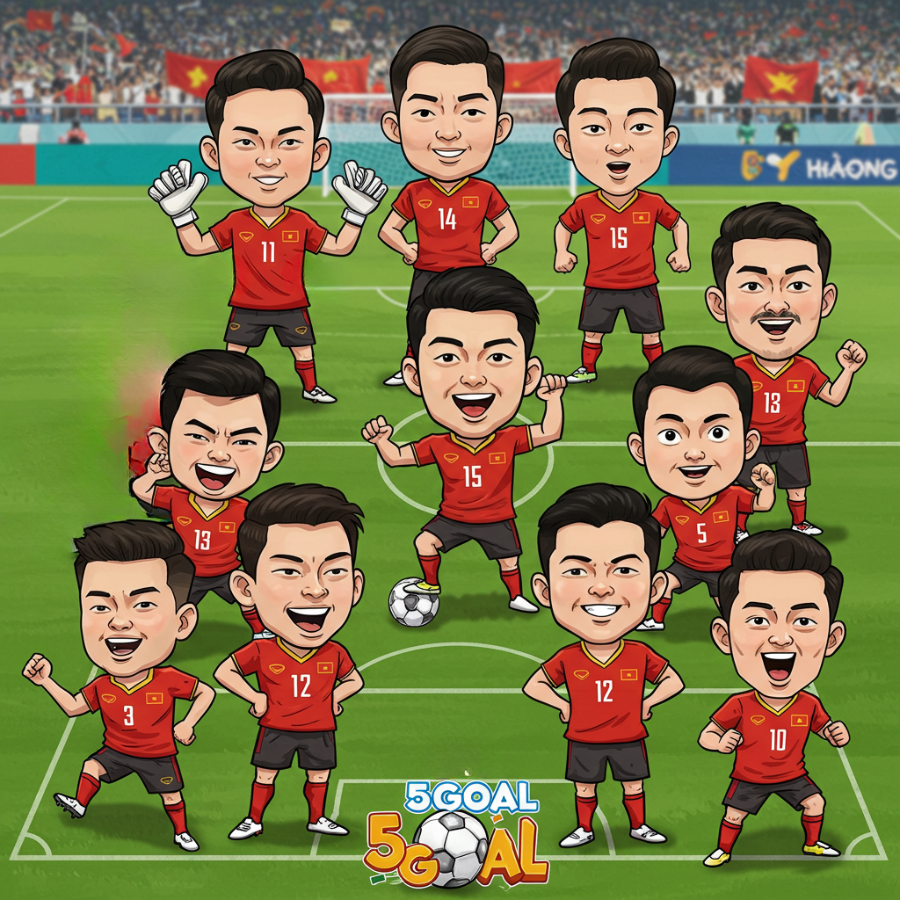 Lộ đội hình Việt Nam gặp Singapore tại bán kết lượt đi AFF Cup 2024
